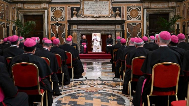 Il discorso del Papa ai nunzi pontifici in Sala Clementina