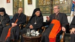 Kardināls Klaudio Gudžeroti Sīrijā